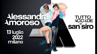 Concerto Completo Alessandra Amoroso  Tutto Accade a San Siro  13 luglio 2022 [upl. by Tnecnivleahcim786]