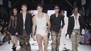 Venezia 2021 DolceampGabbana Alta Sartoria Fashion Show in Arsenale [upl. by Frame285]