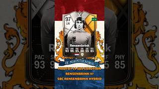 Rob Rensenbrink 97 Sbc Rensenbrink Hybrid  Madfut 24 Sbc Solution shorts shortsvideo madfut24 [upl. by Odelet]