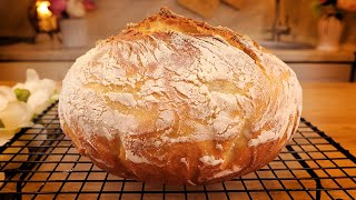 Selbstgebackenes Brot dessen Essen mir nie langweilig wird Brot in 5 Minuten Brot backen [upl. by Salsbury]