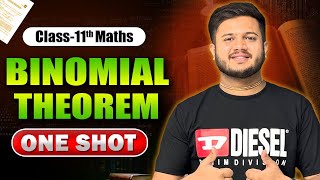 One Shot Binomial Theorem  Chapter 7  Class 11 Math’s [upl. by Lamberto438]