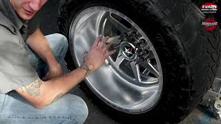 How to Sand and Polish Forged WheelRim on a Lifted Truck  Evans Detailing and Polishing [upl. by Ateloiv]