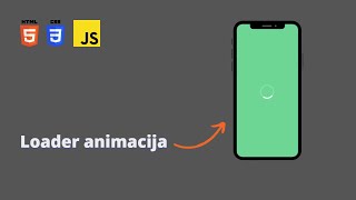 Preloader  HTML CSS JS [upl. by Eciruam]