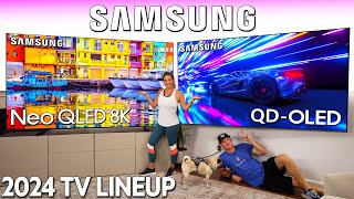 The Samsung TV Lineup  New for 2024 [upl. by Cerell]