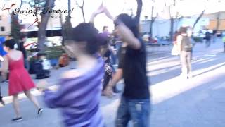 Clandestino Social de Swing en la Plaza de la Ciudadela [upl. by Gnuy406]