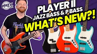 NEW For 2024 Fender Player II Jazz amp Precision Bass  Rosewood Boards New Colours amp More [upl. by Royd]