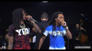 Migos Performs quotHannah Montanaquot w a Live Orchestra  Audiomack Trap Symphony [upl. by Nehttam]