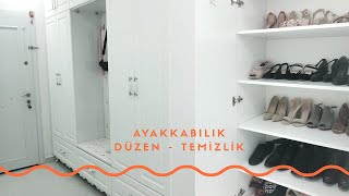 AYAKKABILIK DÜZENİ  TEMİZLİĞİ  Ayakkabılarım [upl. by Faso478]