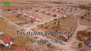 Köyümüz Güzelyurt quot Taş Duvar Yapımında Seviye�quot Drone Görüntüleri Video4514092024 [upl. by Nomelif979]