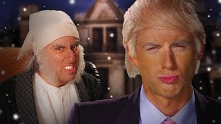 Donald Trump vs Ebenezer Scrooge Epic Rap Battles of History [upl. by Antone]