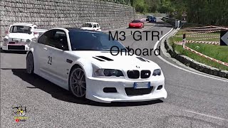 Salita del costo  E46 M3 GTR onboard [upl. by Darrej178]