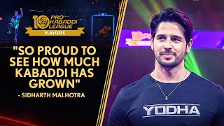 Sidharth Reveals Which Team Hes Supporting amp Plays the quotYodhaquot Challenge  PKL 10 Playoffs [upl. by Enyamart359]