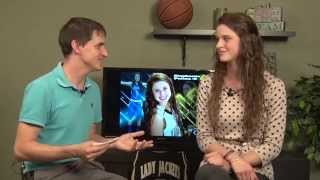 Hayesville Basketball Star Stephanie Patton [upl. by Ahgiela]