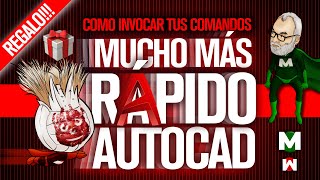 🎁 AutoCAD comandos RAPIDOS  Atajos de teclado  Alias  PGP  ingles español  TRUCOS  TUTORIAL 🎁 [upl. by Joete]