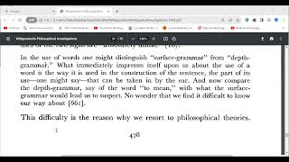 Paul Feyerabend Wittgenstein h 1929 [upl. by Chien]