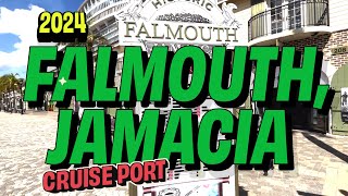 Falmouth Jamacia 2024 Cruise port drive and resort [upl. by Neirol]