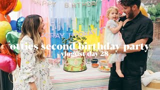 Otties 2nd Birthday Party  Vlogust Day 28 [upl. by Krall320]