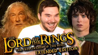 EPIC First Time Watching The Lord of the Rings The Fellowship of the Ring 2001 Extended Edition [upl. by Slaby967]