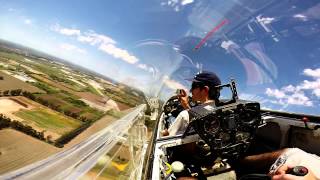 Vuelo de Bautismo en planeador Club Planeadores Zarate [upl. by Kerrison]