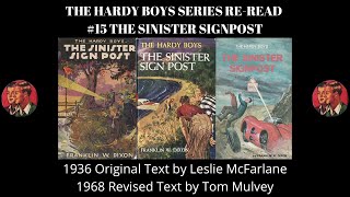 The Hardy Boys series Reread 15 The Sinister Signpost 1936 original text vs 1968 revised text [upl. by Enohsal]