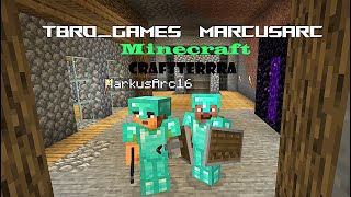 Minecraft Realms Survival W MarcusArc  Getting Iron Making Armor Base Work  Craftterra [upl. by Racklin]