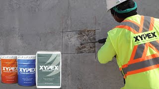 Xypex  How to Repair Concrete Honeycombs or Rock Pockets [upl. by Odiug]