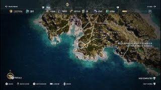 KassandraAlexios house location kephallonia AC Odyssey [upl. by Doralynn822]