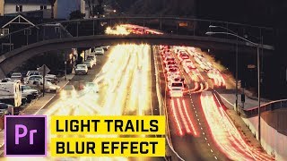 TRIPPY Light Trails Echo Effect in Premiere Pro CC [upl. by Atonsah]