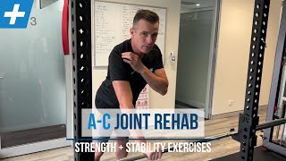 AC Joint Rehab  Strength and Stability Exercises  Tim Keeley  Physio REHAB [upl. by Icam]