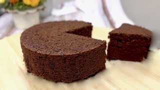 Simple Moist Chocolate Cake Vegan for Beginners [upl. by Bartholomew]