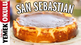 San Sebastian Usulü Cheesecake Tatlısı Tarifi [upl. by Davey]