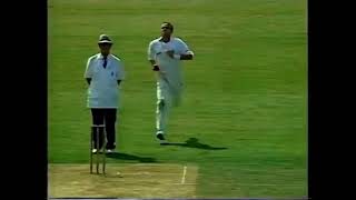 Allan Donald cartwheeling the stumps with Express pace [upl. by Dame621]