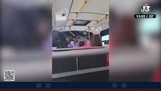 Canal13Puebla 🚍 ¡Nuevamente chóferes del transporte público en Puebla se agarraron a golpes [upl. by Kenon666]