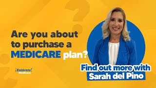 Are you about to purchase a MEDICARE plan Sarah del Pino [upl. by Aihtela]