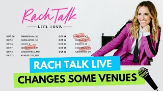 Rachel Hollis LIVE tour quietly makes MORE changes [upl. by Ecinnahs]