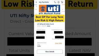 quotBest SIP for LongTerm Investment  LowRisk amp High Returnsquot  financewithvishal  sip [upl. by Traweek]