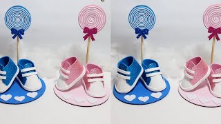 lindas manualidades ideales para baby shower [upl. by Amias]