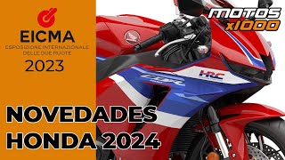 NOVEDADES HONDA 2024  EICMA23  Motosx1000 [upl. by Sugar]