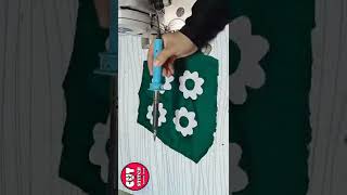 How To Make Applique Cut work Winter Sleeve Design At Home With Easy Trick  Complete Tutorial [upl. by Sucramej409]