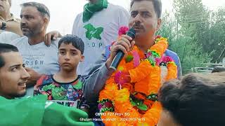 AEK BAAT ZAHOOR AHMED Mir KY SATH election campaign Pampora 32 2024 [upl. by Ydnis]