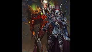 World of WarCraft Lorthemar Theron and Sylvanas Talk [upl. by Nodal]