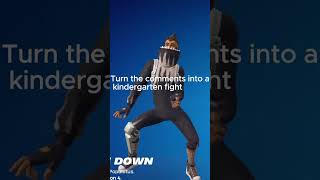 turn the comments into a kindergarten fight  fortnite fortnitefunny fortnitememes viral [upl. by Munster]