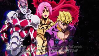 Diavolo speaks on Italian in Gio Gios Bizzare Adventure Traitors Requiem OP [upl. by Selden]