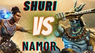 SHURI Vs NAMOR marvel gameplay [upl. by Ursola]