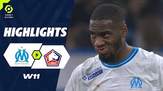 OLYMPIQUE DE MARSEILLE  LOSC LILLE 0  0  Highlights  OM  LOSC  20232024 [upl. by Ellwood245]