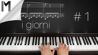 I Giorni  Piano Tutorial  Part 1  Ludovico Einaudi [upl. by Sebastian]