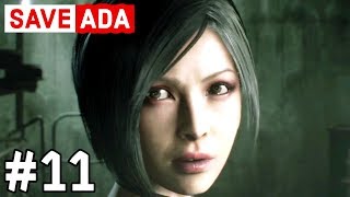 RESIDENT EVIL 2 REMAKE  Part 11  SAVE ADA RE2 LEON [upl. by Billie]