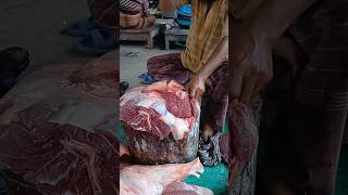 A Special Butchershorts reels Amazing beef viral power village market food fresh [upl. by Arednaxela]