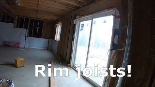 DIY RIM JOIST INSULATION TIPS [upl. by Eitsirhc308]