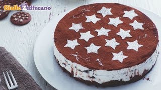 TORTA PAN DI STELLE  Ricetta in 1 minuto [upl. by Aibun404]